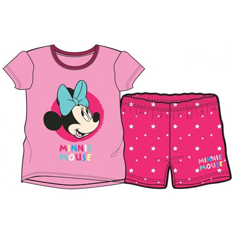 COTTONLAND Bavlněné pyžamo MINNIE PINK 122 cm