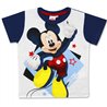 Dětské tričko s krátkým rukávem s Mickey Mouse. Základní vlastnosti:rozměry (šxv): 34,5x43 cm. velikost postavy: cca 110 cm. věk: cca 5 let. obrázek je nažehlený. modrá záda bez vzoru. 100% bavlna. licenční výrobek. praní na 40°C. 