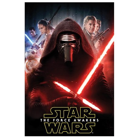 JERRY FABRICS Dětská fleece deka STAR WARS THE FORCE AWAKENS 100x150 cm