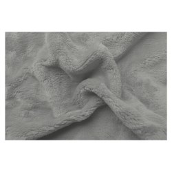 Mikroflanelové prostěradlo 90x200 cm (světle šedé)