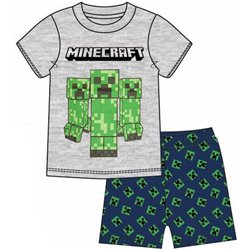 FASHION UK Bavlněné pyžamo MINECRAFT MONSTERS 116 cm