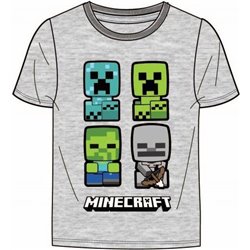 FASHION UK Bavlněné tričko MINECRAFT NEBEZPEČNÁ ČTYŘKA 152 cm