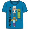 Dětské tričko Minecraft Blue (velikost 152 cm)