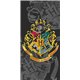 JERRY FABRICS Bavlněná osuška HARRY POTTER HOGWARTS ERB 02 70x140 cm