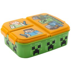 STOR Box na svačinu MINECRAFT multibox 16x12x5 cm