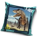 Dětský povlak na polštářek Dinosaurus Tyranosaurus Rex