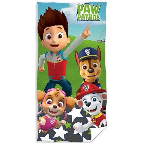 CARBOTEX Osuška PAW PATROL VŽDY S ÚSMĚVEM 70x140 cm