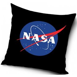 CARBOTEX Povlak na polštářek NASA ČERNÝ 40x40 cm