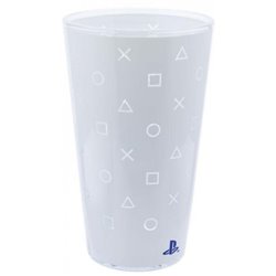 PALADONE Sklenice PLAYSTATION WHITE 400 ml