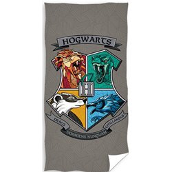 CARBOTEX Bavlněná osuška HARRY POTTER LYCEA HOGWARTS 70x140 cm