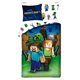 HALANTEX Bavlněné povlečení MINECRAFT ATTACK 140x200, 70x90 cm