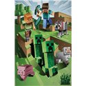 Dětská deka Minecraft Farma