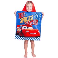 JERRY FABRICS Bavlněné pončo CARS FUN 50x115 cm