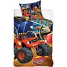 Dětské bavlněné povlečení na standardní postel s motivy z animovaného seriálu Plamínek a čtyřkoláci (Blaze and the Monster Machines). Základní vlastnosti:rozměry (šxd): 140x200, 70x90 cm. bavlněné povlečení. z každé strany je jiný vzor. zapínání na zip. praní na 60°C. 
