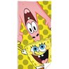 Oblíbená bavlněná osuška se známými dětskými hrdiny SpongeBob a Patrik. Základní vlastnosti: rozměry (šxd): 70x140 cm. licenční výrobek. 100% bavlna. praní na 30°C. 