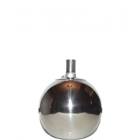 DIMENZA Nerezová petrolejová lampa 12 cm
