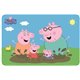 W&O PRODUCTS Dětské prostírání PEPPA PIG RODINKA 42x29 cm