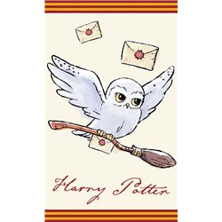 CARBOTEX Bavlněný ručník HARRY POTTER SOVA HEDVIKA 30x50 c