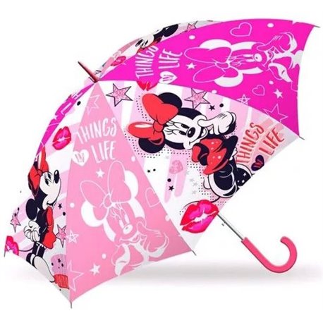 EUROSWAN Dětský deštník MINNIE růžový 69 cm