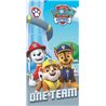 Dětská osuška s motivy z animované pohádky Paw Patrol (Tlapková patrola). Základní vlastnosti:rozměry (šxd): 70x140 cm. 100% bavlna, 320 g/m2. licenční výrobek. praní na 40°C. 