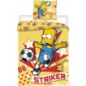 Dětské povlečení Simpsons Bart fotbal