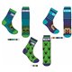 FASHION UK Ponožky MINECRAFT velikost 31-34