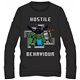 FASHION UK Bavlněné tričko MINECRAFT HOSTILE dlouhý rukáv 152 cm