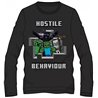 Dětské tričko Minecraft Hostile s dlouhým rukávem s obličejem Creepera z počítačové hry Minecraft. Základní vlastnosti:rozměry (šxv): 35x49 cm. velikost postavy: cca 116 cm. věk: cca 6 let. obrázek je nažehlený. černá záda bez vzoru. 100% bavlna. licenční výrobek. praní na 40°C. 