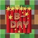 Dětské party ubrousky Minecraft TNT (16 ks)