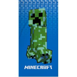 HALANTEX Bavlněná osuška MINECRAFT CREEPER 70x140 cm