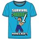 FASHION UK Bavlněné tričko MINECRAFT SURVIVAL MODE 140 cm