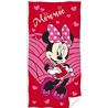 Oblíbená osuška s půvabnou myškou Minnie v puntíkatých šatičkách a typickou mašlí na hlavě. Základní vlastnosti:rozměry (šxd): 70x140 cm. licenční výrobek. 100% bavlna. praní na 30 °C. 
