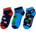 Dětské ponožky Minecraft TNT 3 pack (velikost 31-34)