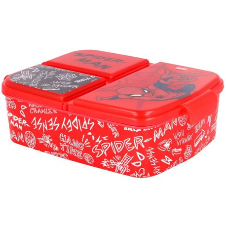 STOR Box na svačinu SPIDERMAN URBAN WEB multibox 16x12x5 cm