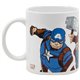 STOR Porcelánový hrnek AVENGERS COMIC HEROES 325 ml 2. jakost