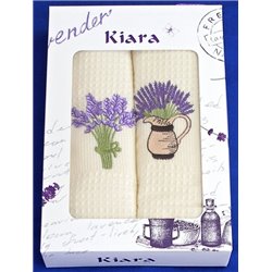 PRAKTIK Sada utěrek KIARA LAVENDER 50x70 cm