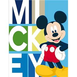 MAX FASHION Dětská deka MICKEY MOUSE SQUARE 100x140 cm