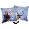 Oblíbený polštářek Frozen 2 Wind s dětskými hrdinkami z animovaného filmu Frozen 2 (Ledové království 2). Základní vlastnosti:rozměry (šxd): 35x35 cm. 100% polyester. různý obrázek z každé strany. licenční polštářek. výplň z dutého vlákna. potah není snímatelný. praní na 30°C. 