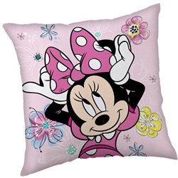 JERRY FABRICS Polštářek MINNIE PINK BOW 02 35x35 cm