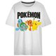 Bavlněné tričko POKÉMONI bílé 134-140 cm