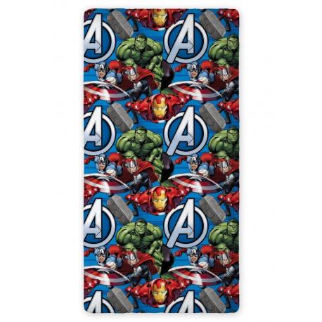 Bavlněné prostěradlo Avengers 01