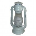 Plechová petrolejová lampa 30 cm (bílá) 2. jakost