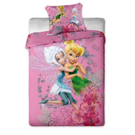 Povlečení Disney - Fairies purple 1x 140/200, 1x 90/70