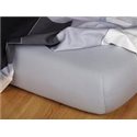 Jersey prostěradlo 200x220 cm (šedé)
