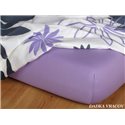 Jersey prostěradlo 200x220 cm (fialové)