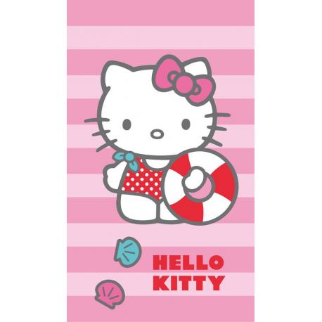 Dětská osuška Hello Kitty - proužky