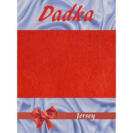 Dadka Jersey prostěradlo EXCLUSIVE terakota 90x200 cm