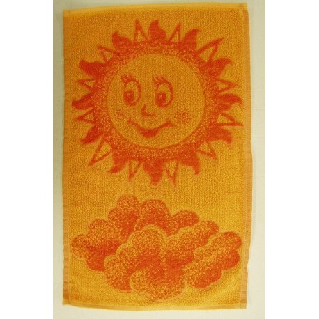 Dětský ručník Sluníčko (oranžové)