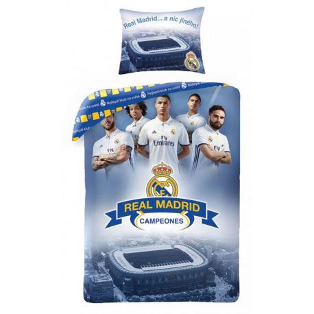 Povlečení Real Madrid champion 140/200, 70/90