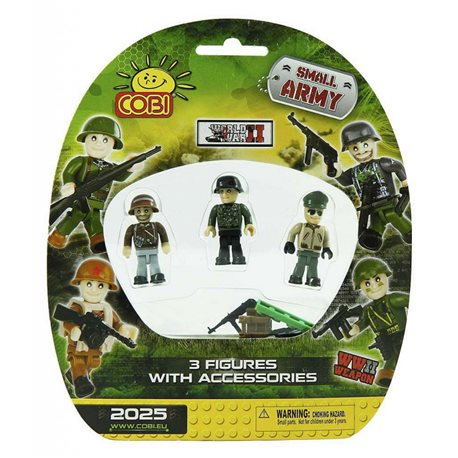COBI Small Army stavebnice 3 figurky vojáků